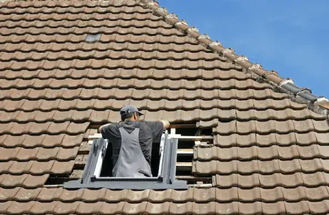 Pose de velux - Mantilly